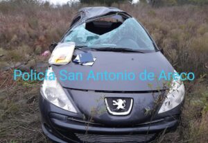Accidente de tránsito ocurrido en Ruta Provincial 41